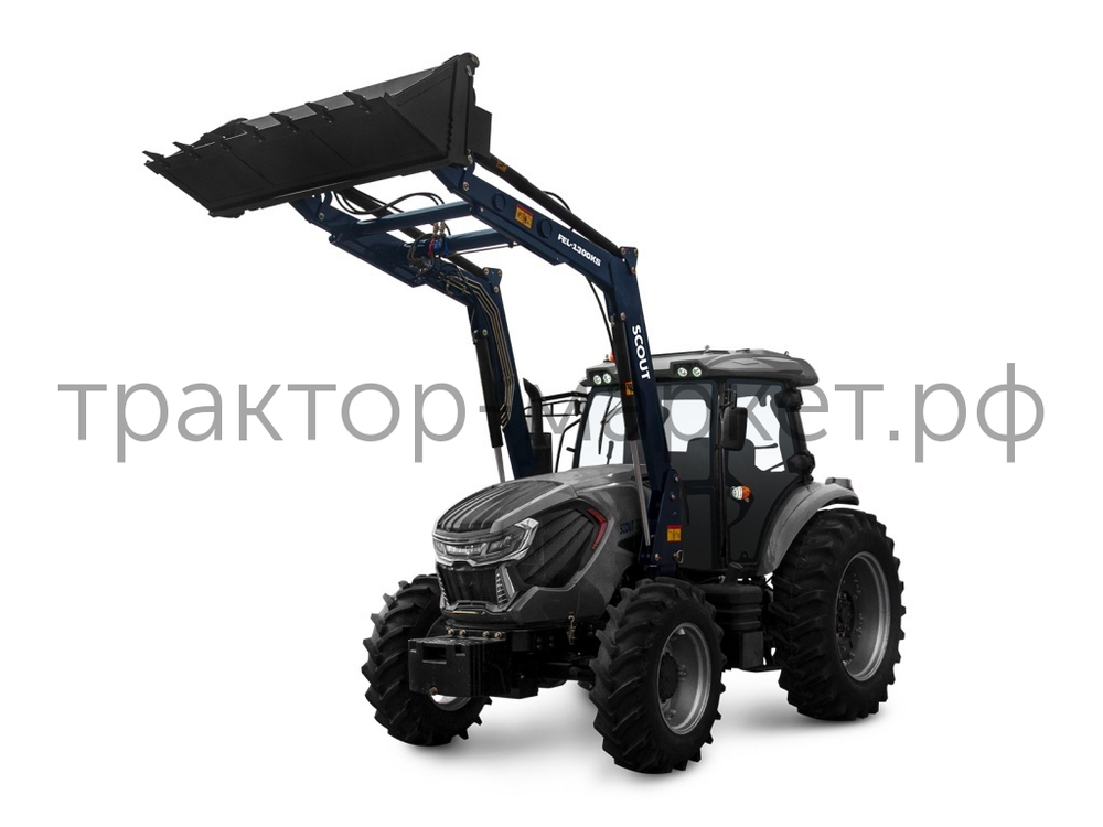 Фронтальный погрузчик-еврорамка СКАУТ FEL-1300KS (для TC-1304С)