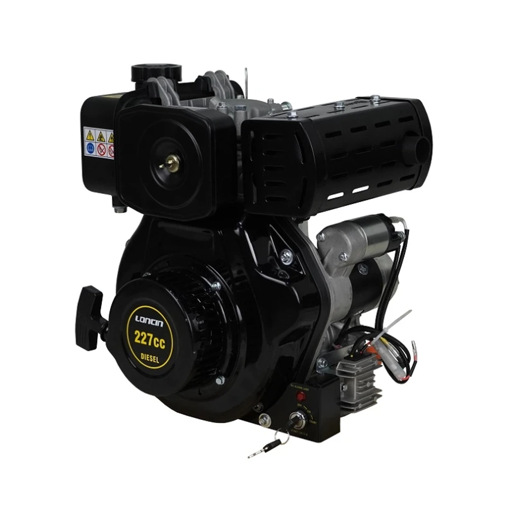 Loncin Diesel LCD230FD D20 (LCD170FD), 5A дизельный двигатель 00-00157849