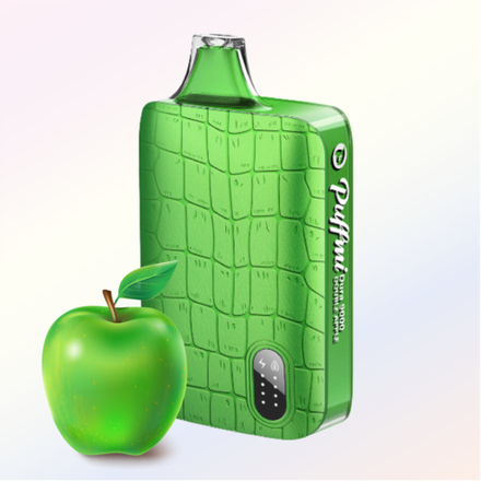Puffmi Dura Double apple (Двойное яблоко) 9000 затяжек 20мг Hard (2% Hard)