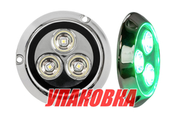 Подводный огонь, зеленый свет, 9w, Marine Rocket (упаковка из 4 шт.)