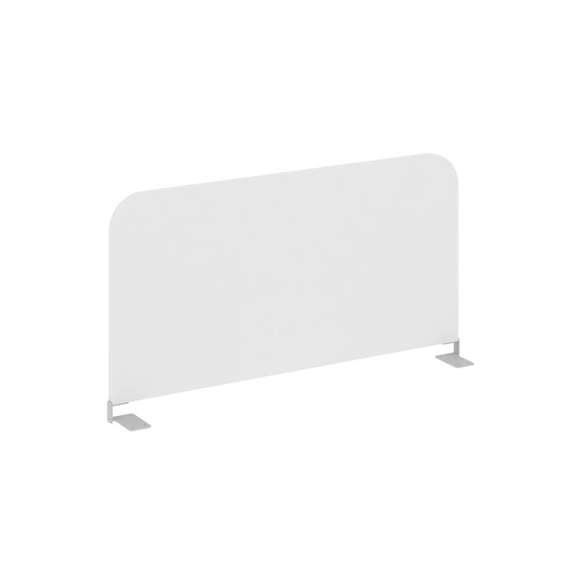 Настольный Экран боковой UNE.DEKRB-304.25 Белый/Металл Серый 800*18*297