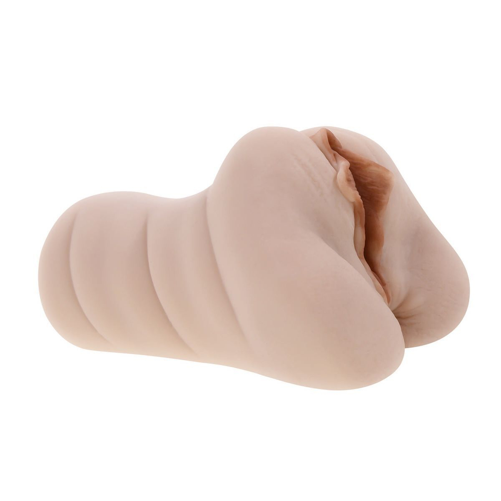 Мастурбатор Dani Daniels - вагина и анус (Цвет: телесный с черным)