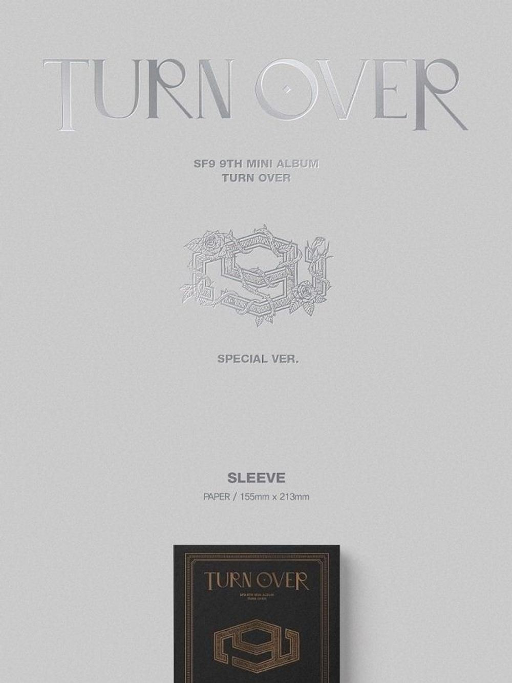 Альбом SF9 - TURN OVER 9th Mini Album Special Edition 3 Version SET