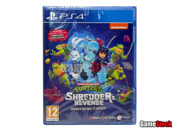 PS4 Teenage Mutant Ninja Turtles: Shredder's Revenge Anniversary Edition (Новый, Английская версия)