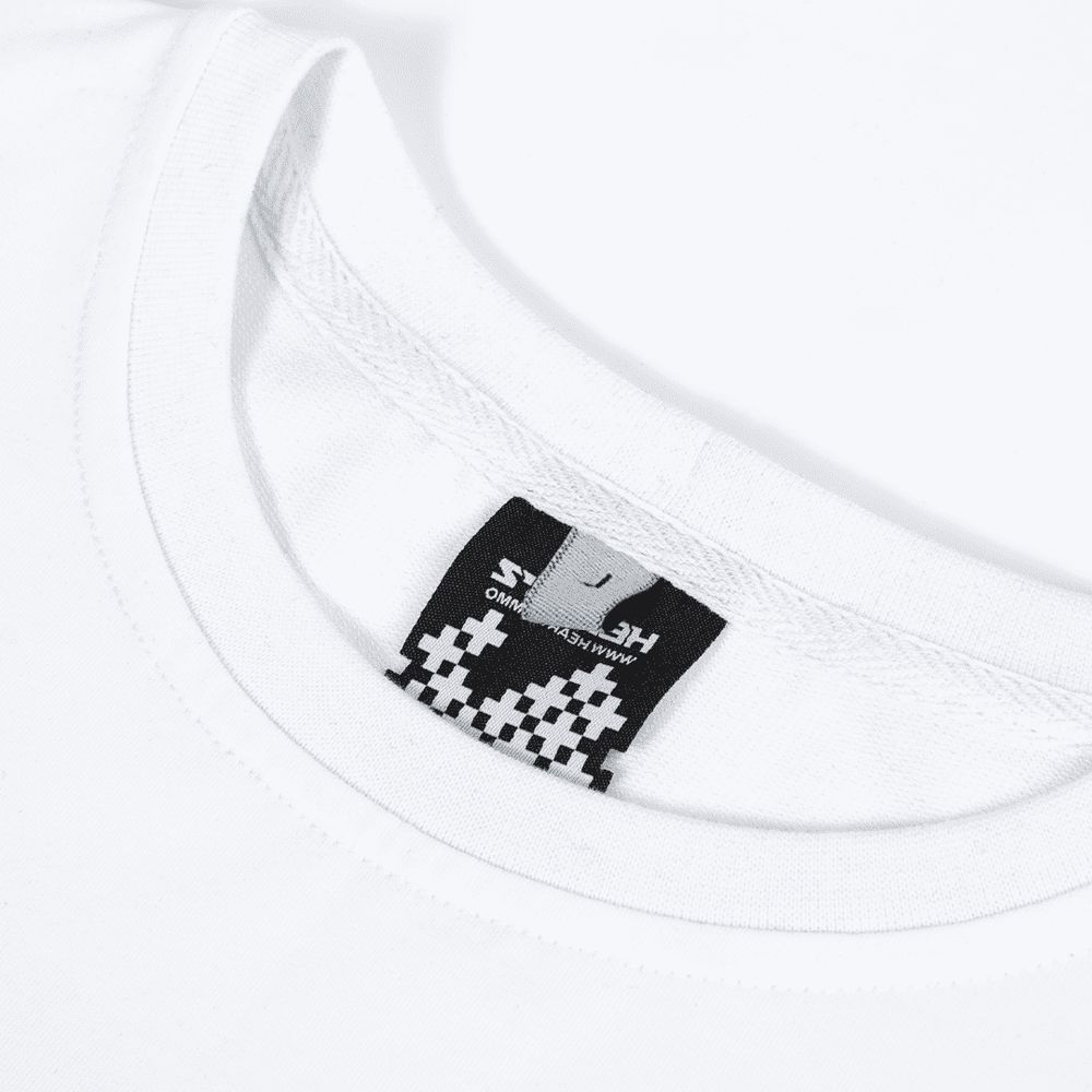 Футболка Heartz Upside Down Inverted Kimono белая