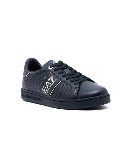 Кожаные кроссовки EA7 - черный(X8X102 XK258)