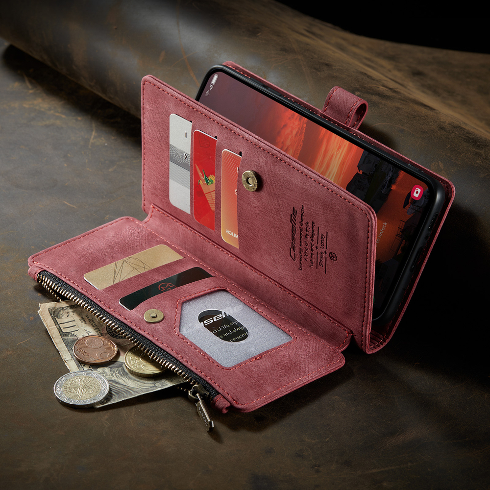 Многофункциональный чехол-кошелек CaseMe 3 in 1 Matte Wallet для Samsung Galaxy S25 FE