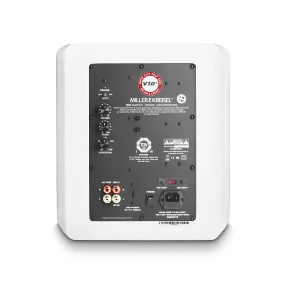 M&K Sound V10+ White