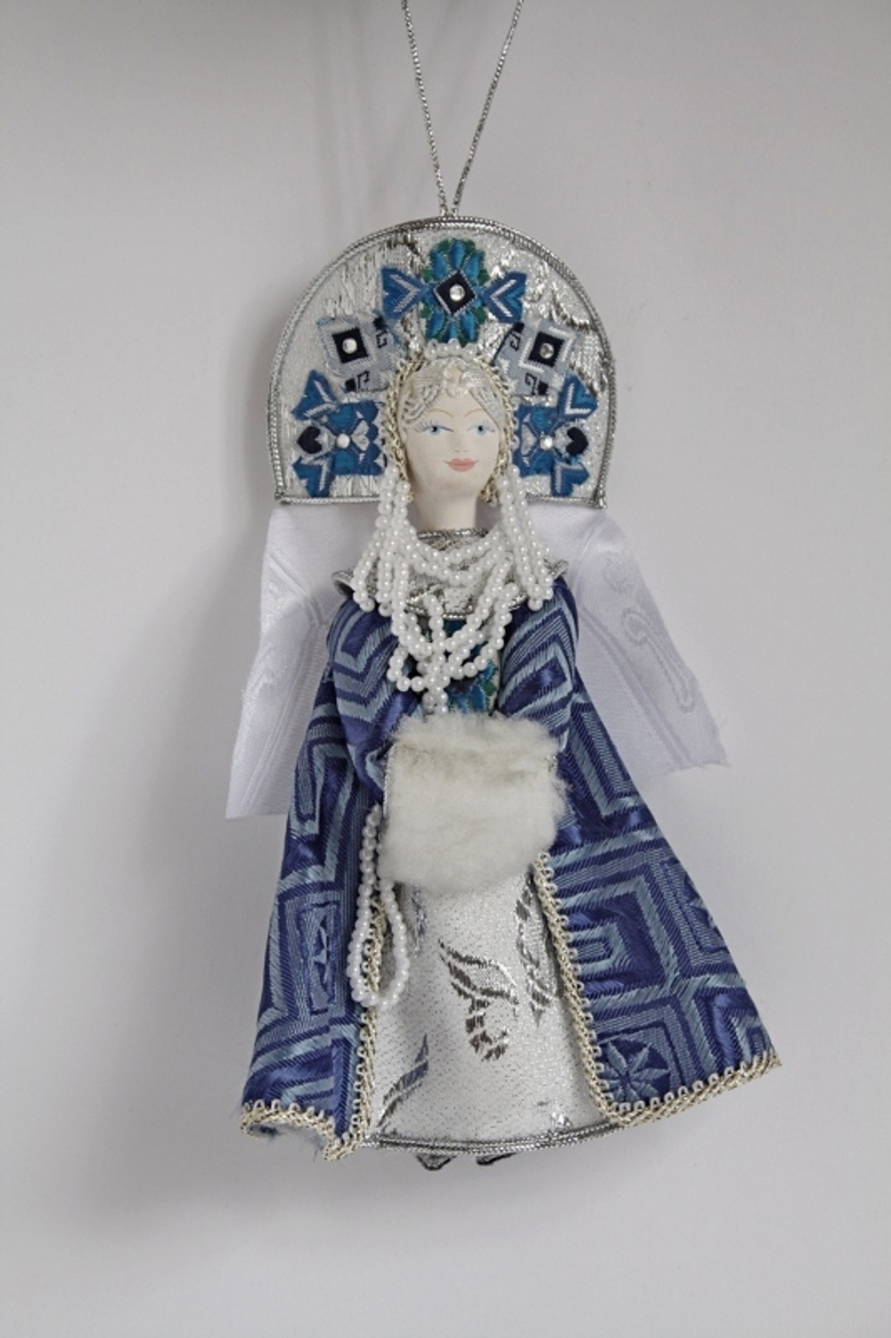 Кукла-подвеска Снегурочка
