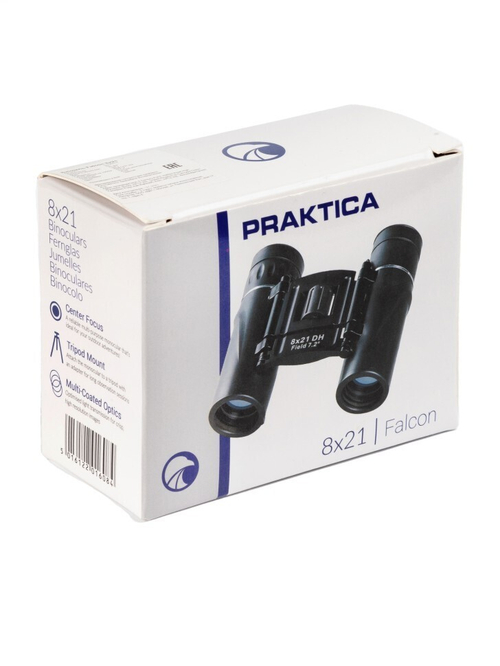 Бинокль Praktica Falcon 8x21, чёрный