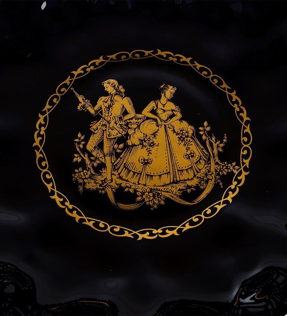 BRUNO-25 Кубок в стиле барроко «Кобальт»