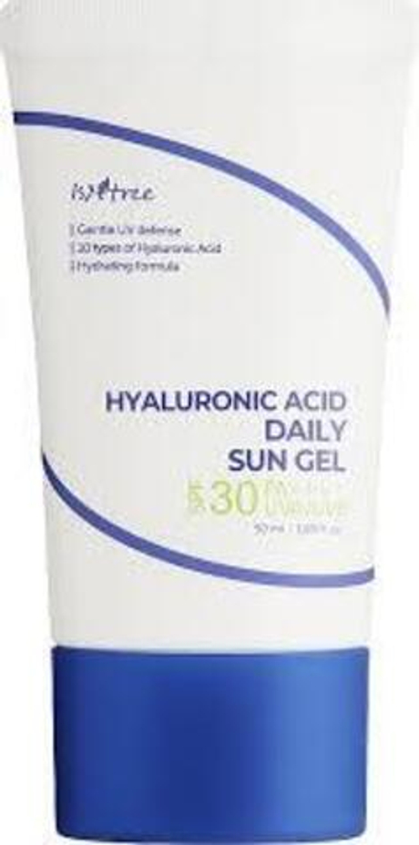 IsNtree Hyaluronic Acid Watery Sun Gel SPF30+ PA++++ - Увлажняющий солнцезащитный гель для лица