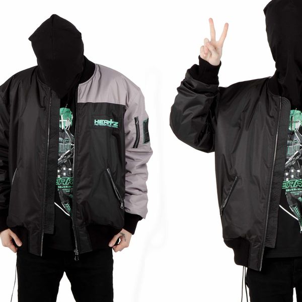 Бомбер Type-A Flight Jacket Monochrome Черный - фото 7