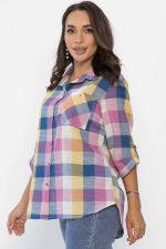 Рубашка Аланта НЬЮ (желто-розовая) Б14037-18М LT Collection