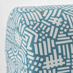 Диван 2-местный - IKEA LYCKSELE LÖVÅS/ЛИКСЕЛЕ ЛЕВОС ИКЕА, 87х100х142 см, белый/голубой