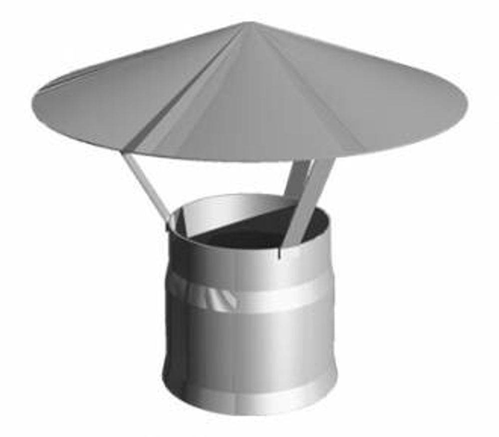 Зонт ф 200, 0,5 мм, нержавейка