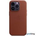Apple Leather Case with MagSafe iPhone 14 Pro Umber (Коричневый) MPPK3ZM/A