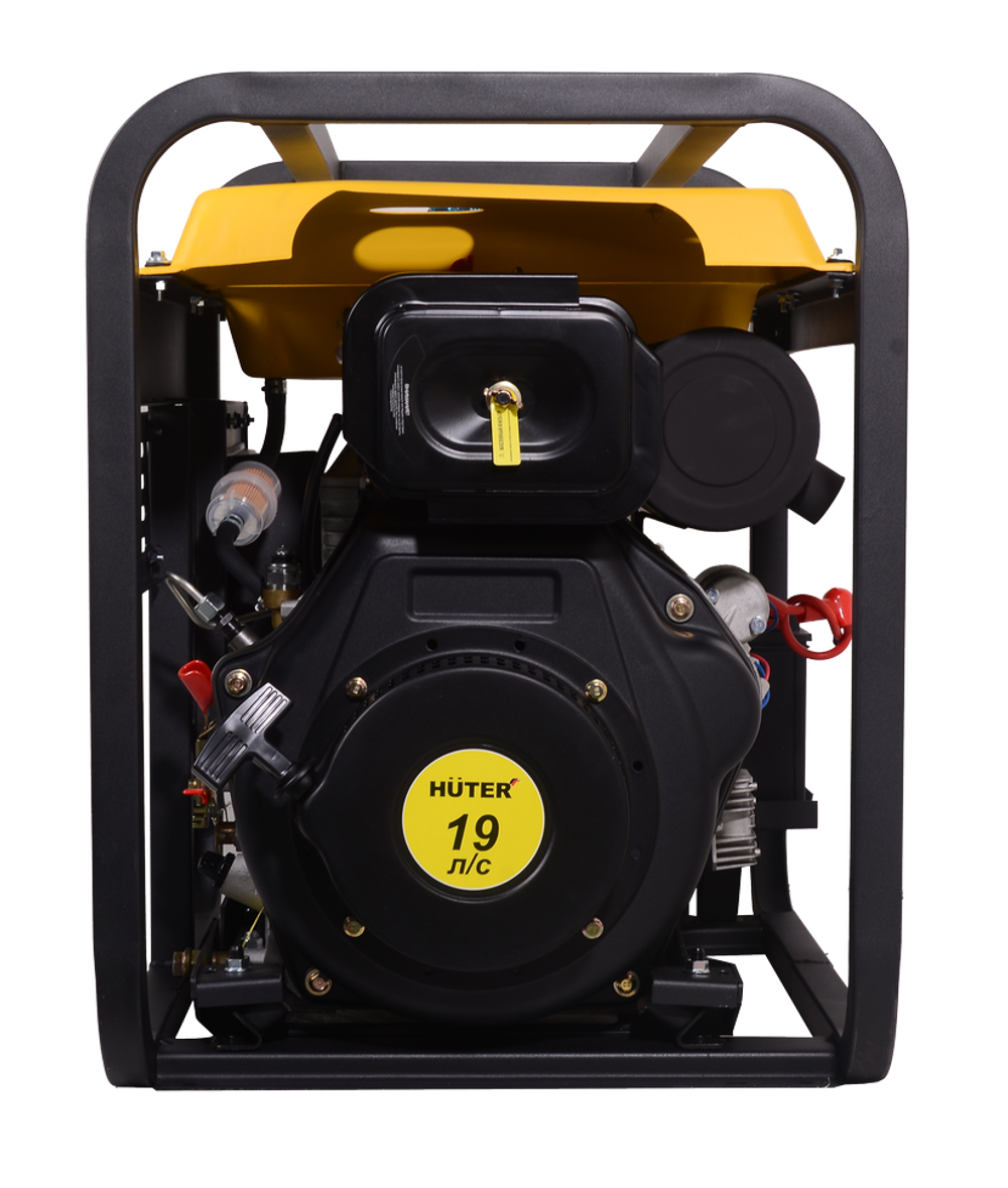 Электрогенератор дизельный LDG 10000LXА Huter