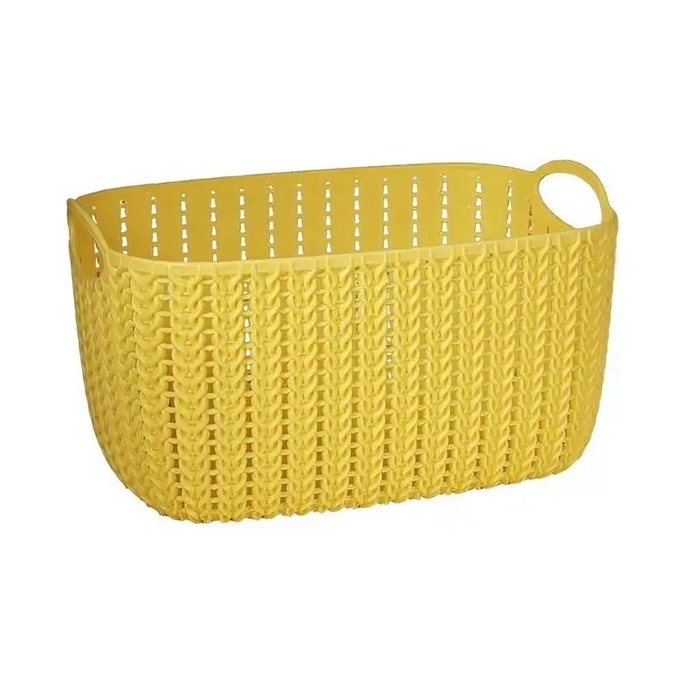 Корзинка ВЯЗАНИЕ 7л Фисташковый 0,17,19х0,29м