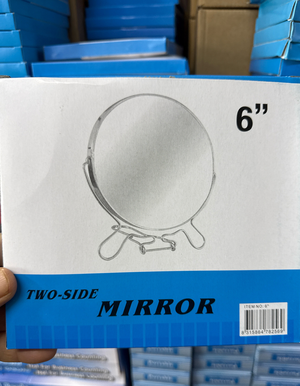 Зеркало двухстороннее "6"