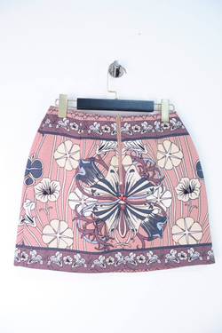 Юбка Befree с красивым орнаментом, маркировка S, визуально 44 размер