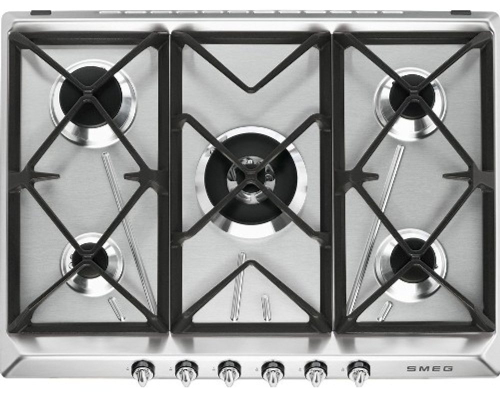 Газовая варочная панель Smeg SR975XGH