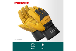Комбинированные кожаные перчатки KRAFTOOL Panzer XL 11320-XL