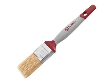 Кисть малярная Avanza, для красок и лаков на водной основе, 40х13 мм