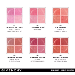 Givenchy Prisme Libre Loose Powder Blush 12H Radiance - Taffetas Rosé