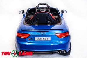 Детский электромобиль Toyland Audi RS5 синий