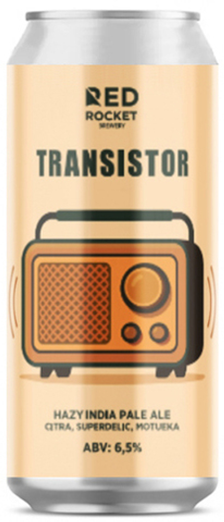 Пиво Рэд Рокет Транзистор / Red Rocket Transistor 0.45 - банка
