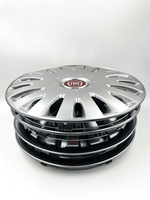 Колпаки на колеса гибкие с эмблемой FIAT Ducato R15 4 шт