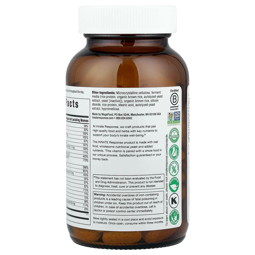 Innate Response Formulas, мультивитамины для Baby & Me™, 120 таблеток