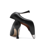 Кожаные туфли на шпильках peperoncino Pinko - черный(1H2154 A0DA)