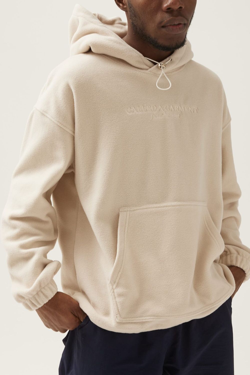 Худи Called a Garment Wrap Мужской Белый песок