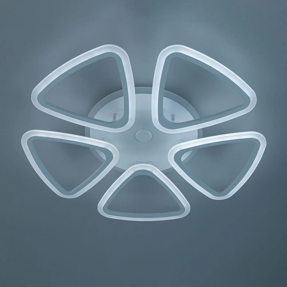 Citilux Мальта Смарт CL234A250E RGB Умная люстра Белая