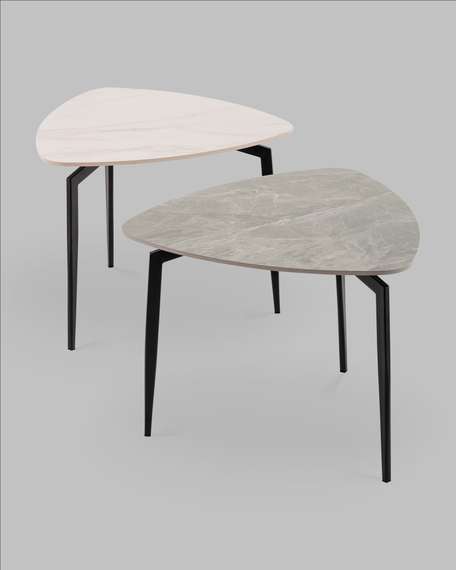 Журнальный столик Alara светлая керамика