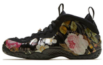 Nike Foamposite One floral wear-resistant mid-top retro basketball shoes women's coal black