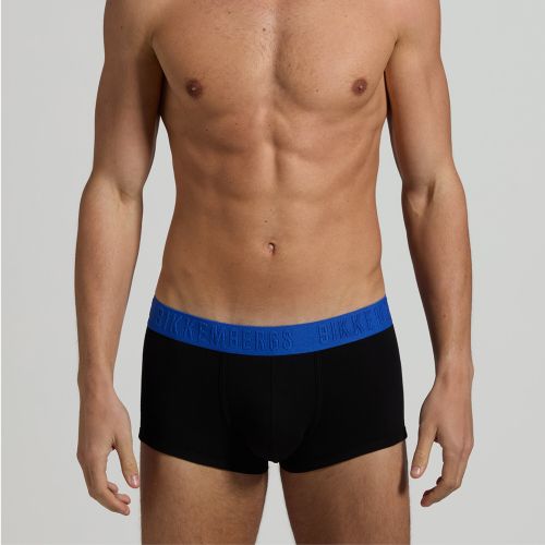 Мужские трусы хипсы (белый, черный, морская волна) набор 3 в 1 Bikkembergs EMBOSSED BKK51UTR24TR/3