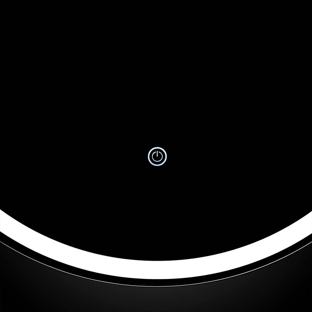 Зеркало LED VLM-3AU100 600х1000 c сенсорным выключателем и диммером