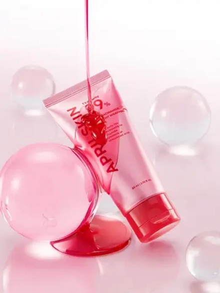 APRILSKIN Ночная маска-пленка с транексамовой кислотой и ниацинамидом для сияния TXA Niacinamide 99 Overnight Wrapping Mask 80 мл