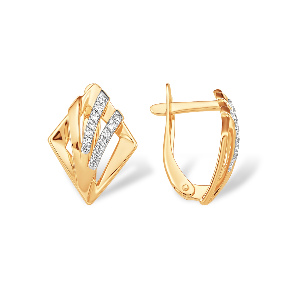 Серьги из золота 585 пробы