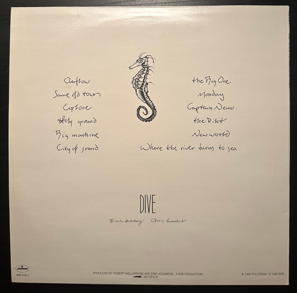 Dive- Where The River Turns To Sea (Скандинавия 1990г.)