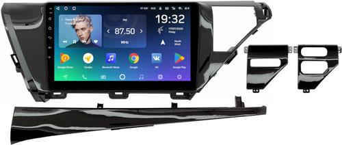 Магнитола для Toyota Camry 70 2017-2021 (без JBL) - Teyes CC2 PLUS монитор 10.1" QLED, Android 10, Быстрая, SIM-слот