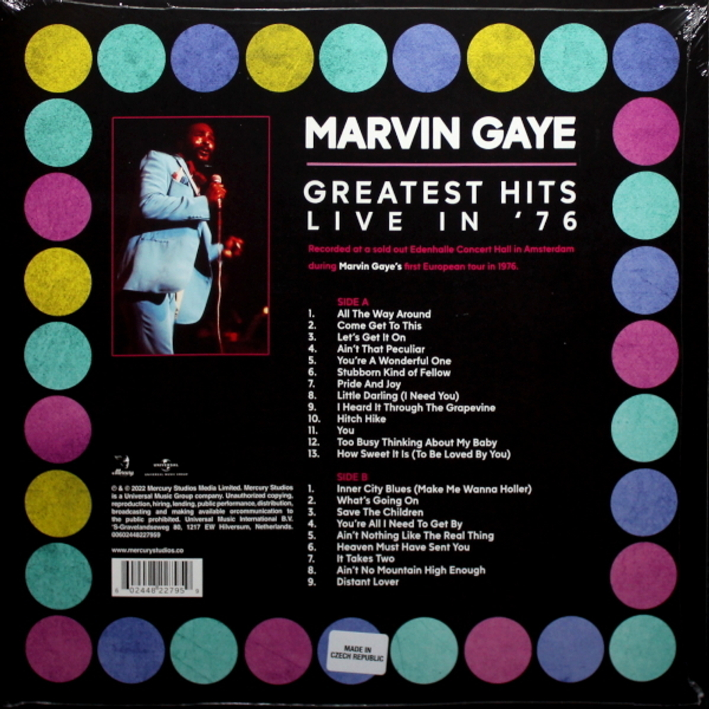 Marvin Gaye / Greatest Hits Live In '76 (LP)