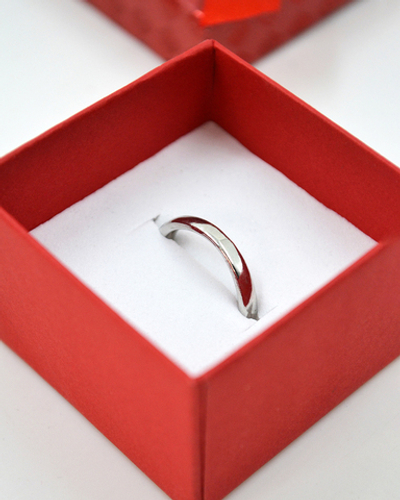 Футляр картонный квадратный, ассорти (6х4шт), серия "Подарочная", 50х50мм (№52)