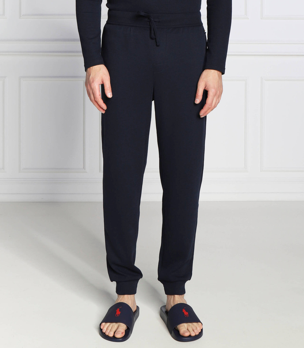 пижамные брюки waffle BOSS BLACK - темно-синий(50486456)