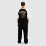 Купить Футболка Dissident Palm Garage Raglan черная Футболка Dissident Palm Garage Raglan черная