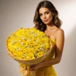 Букет из нарциссов «Солнечная весна»