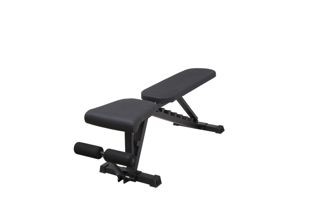 Скамья для жима лежа с упором для пресса
